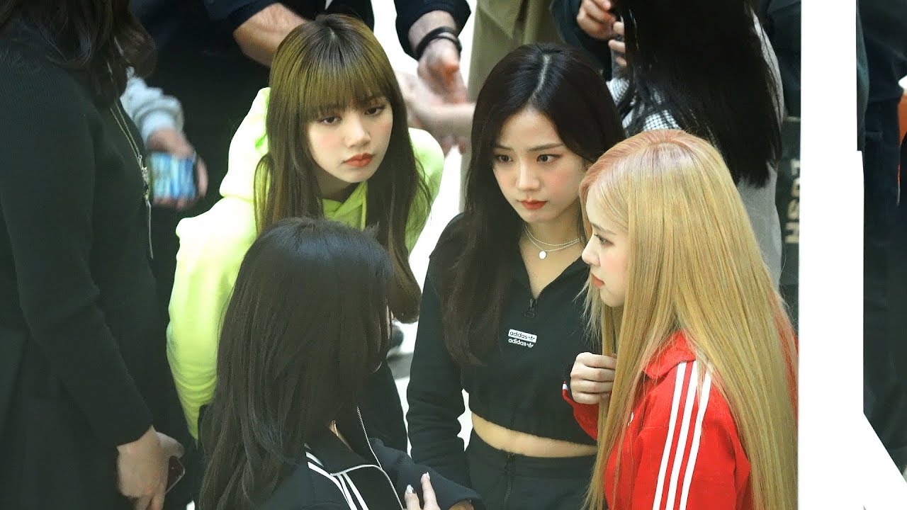 191009 BLACKPINK (블랙핑크), David Beckham (베컴) Ending ADIDAS 아디다스 4K 직캠 fancam