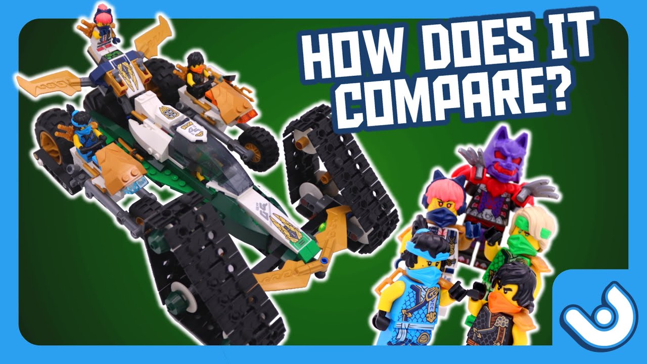 HOW DOES IT COMPARE? Ninja Team Combo Vehicle 71820 EARLY Review LEGO Ninjago Dragons Rising 2024