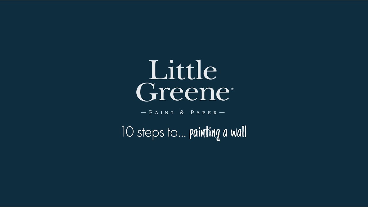 10 steps to painting a wall...