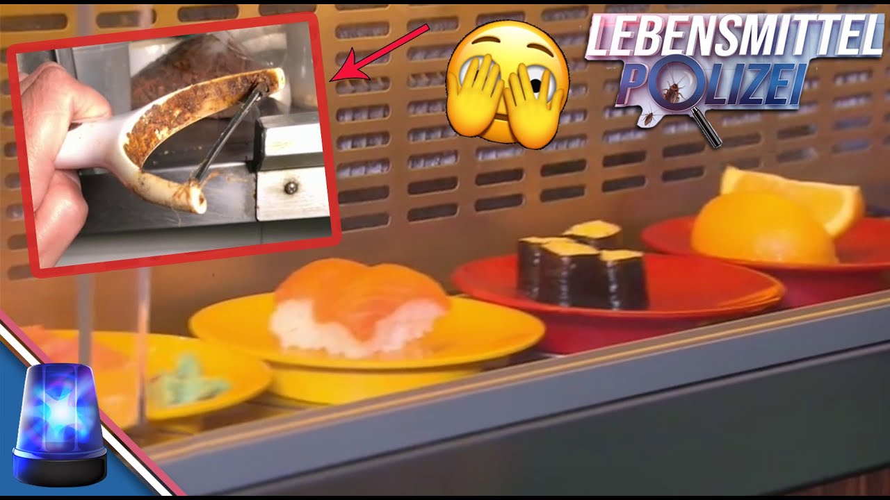 RUNNING-ALBTRAUM: So sieht es in der Running-Sushi-Küche aus 🤢 | Die Lebensmittelpolizei | ATV