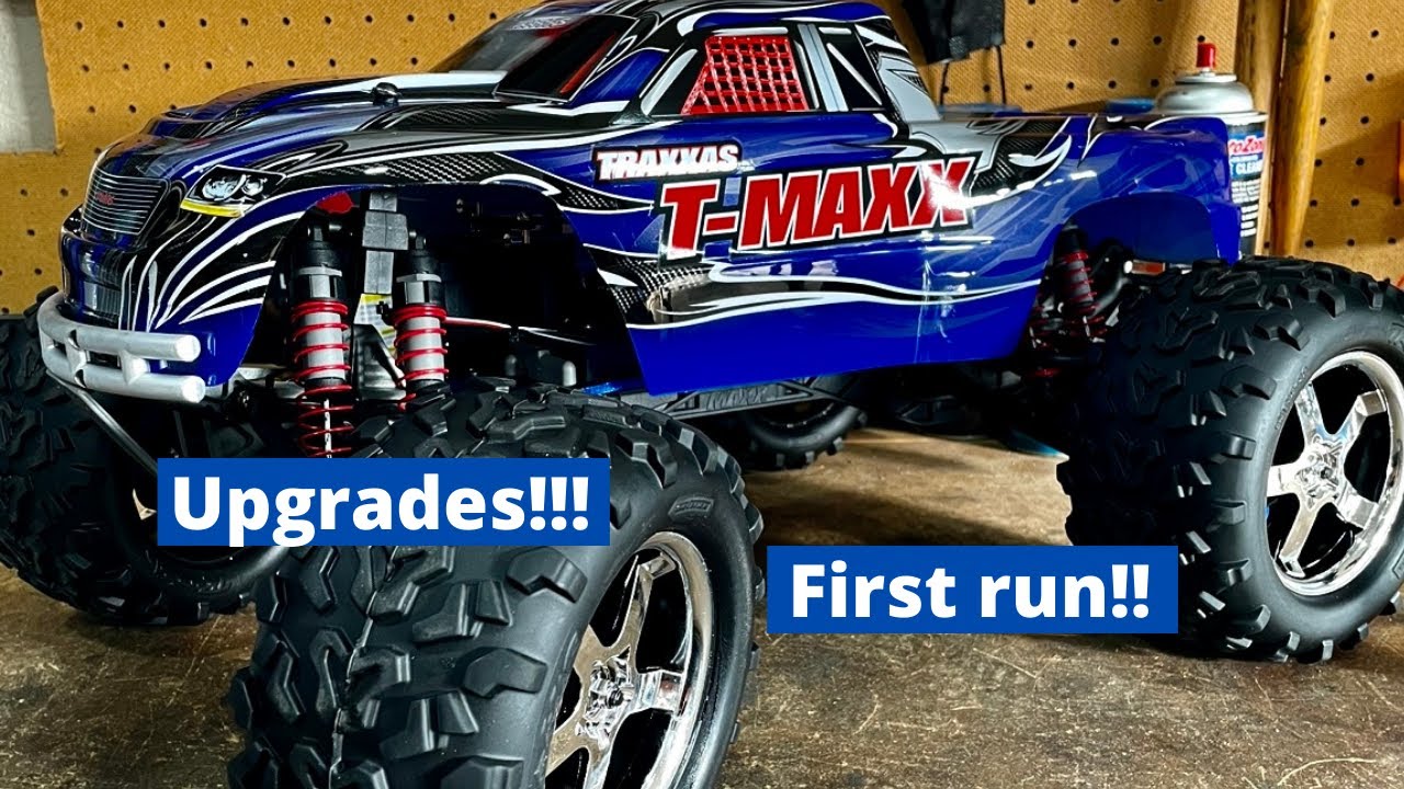 Tmaxx RPM upgrades + First run!!!!