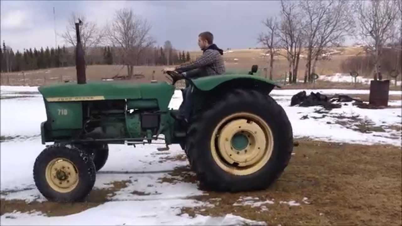 Free John Deere 710 Cold Start & Drive