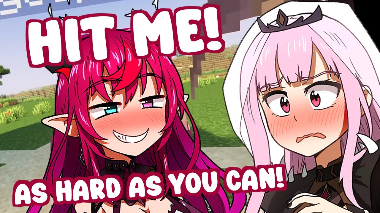 IRys wants to hit by Calli and make Yabai noise.