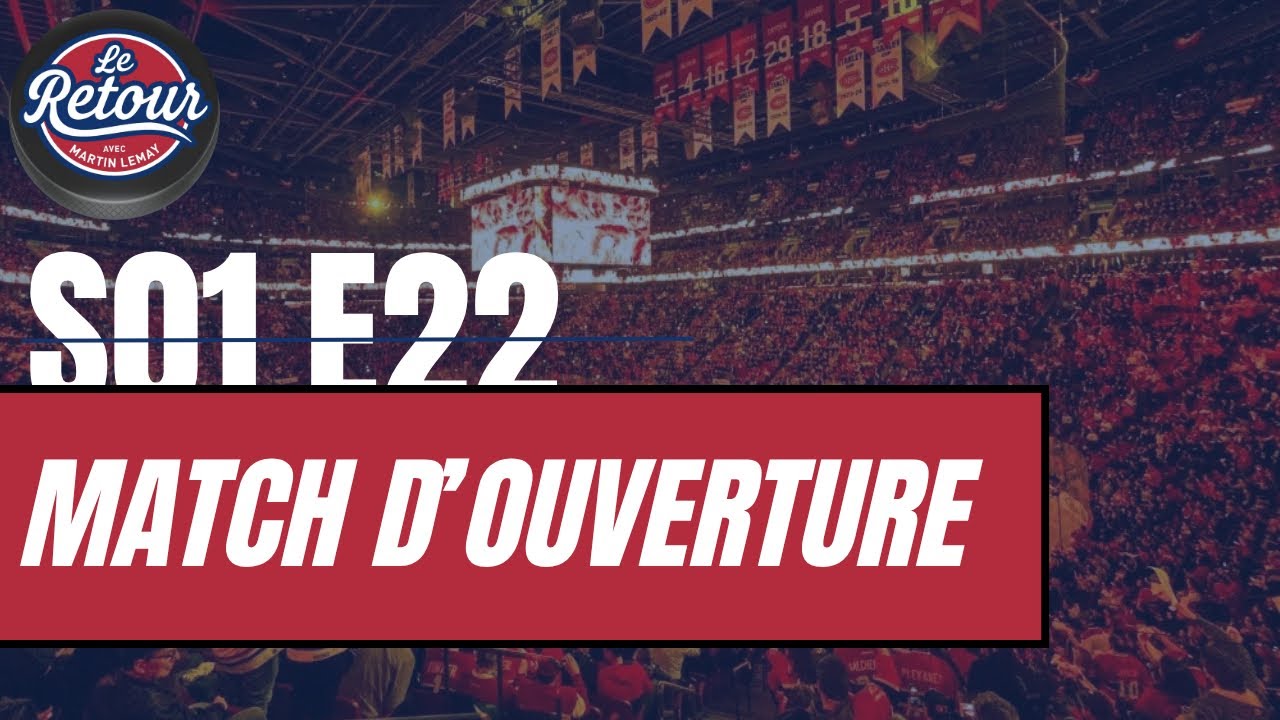 LRAML E22: On met la table pour le match d'ouverture! Avec JF Chaumont, Martin Biron, Andr&eacute; Tourigny