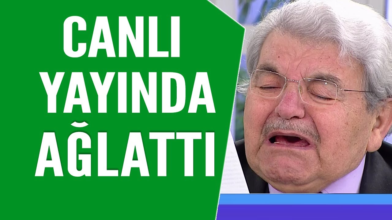 Yusuf Kavaklı okuduğu şiir ile hem ağladı hem de ağlattı!