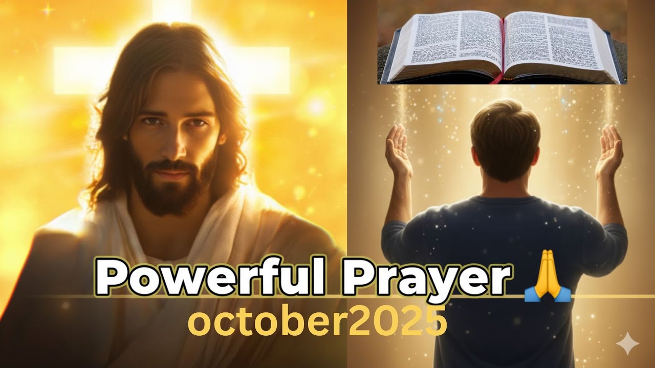 Jesus’ Powerful October 2025 Prayer 🔥💫 जीवन बदलने वाला अनुभव”