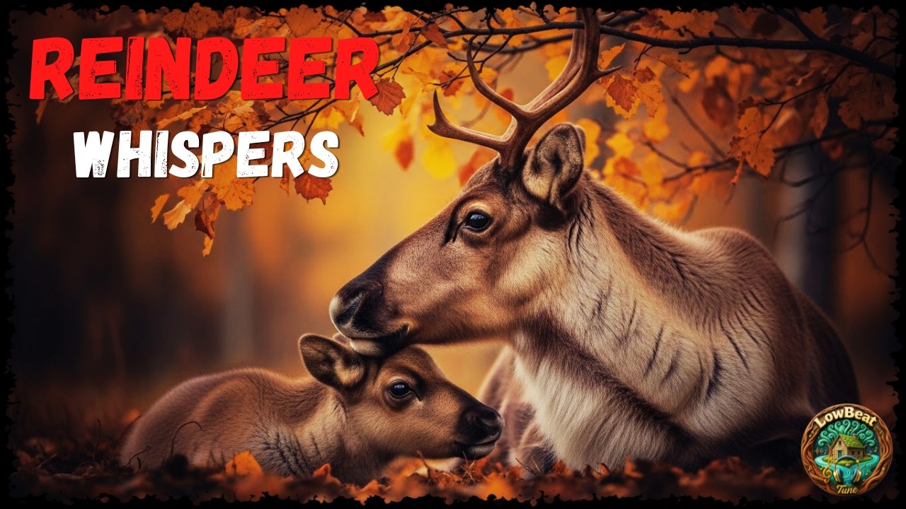 Reindeer Whispers & Golden Light 🦌🍂 | Relaxing Music for Study & Inner Peace | LowBeat Tune 🍁