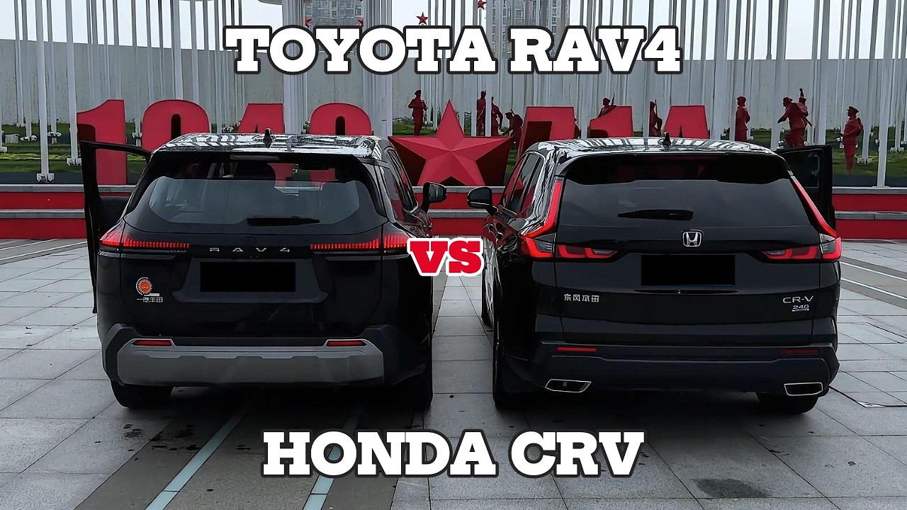 2026 Toyota RAV4  VS The 2026 Honda CR-V
