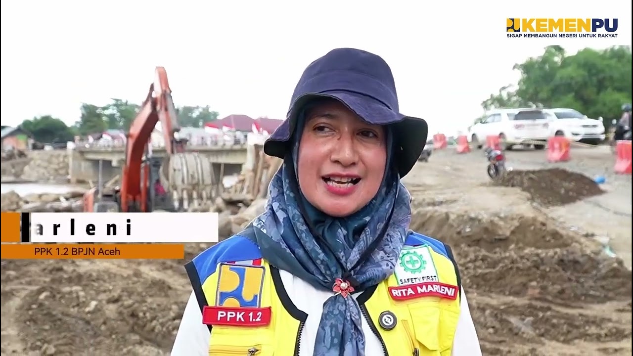 Seluruh Jalan Nasional Pidie Jaya Kembali Pulih 100%