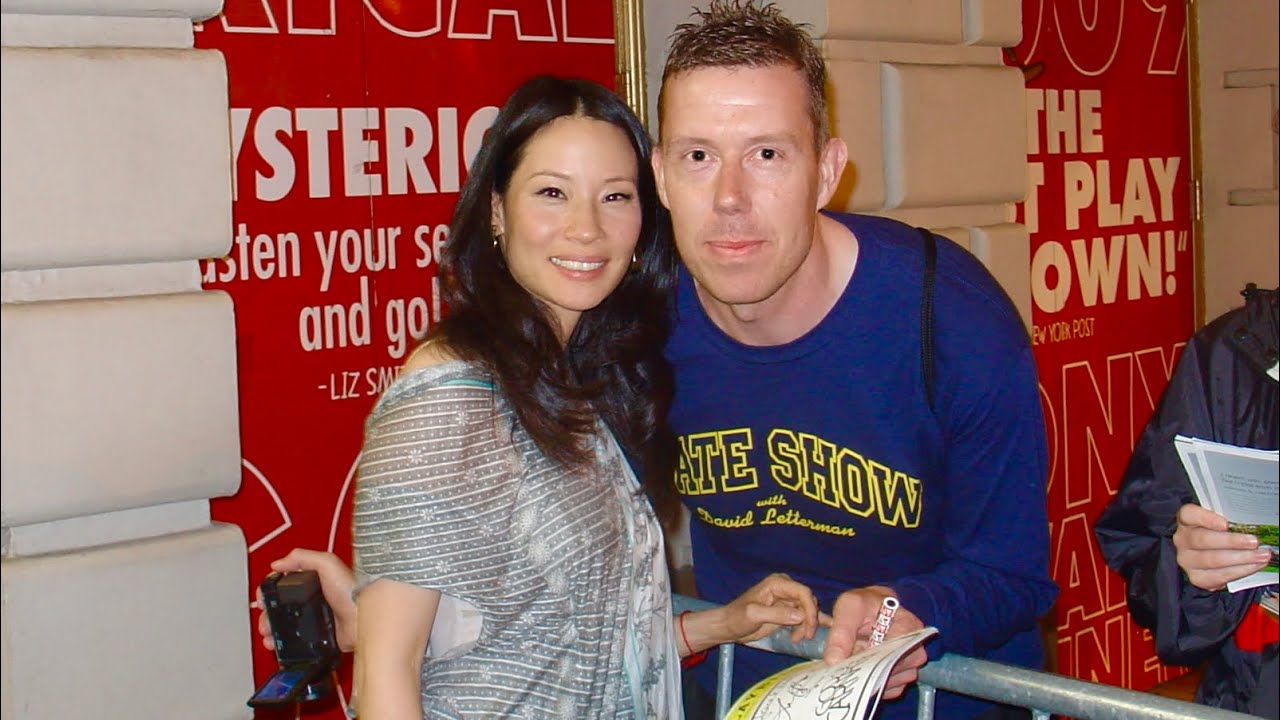 Meeting Lucy Liu - God of Carnage - Broadway - New York