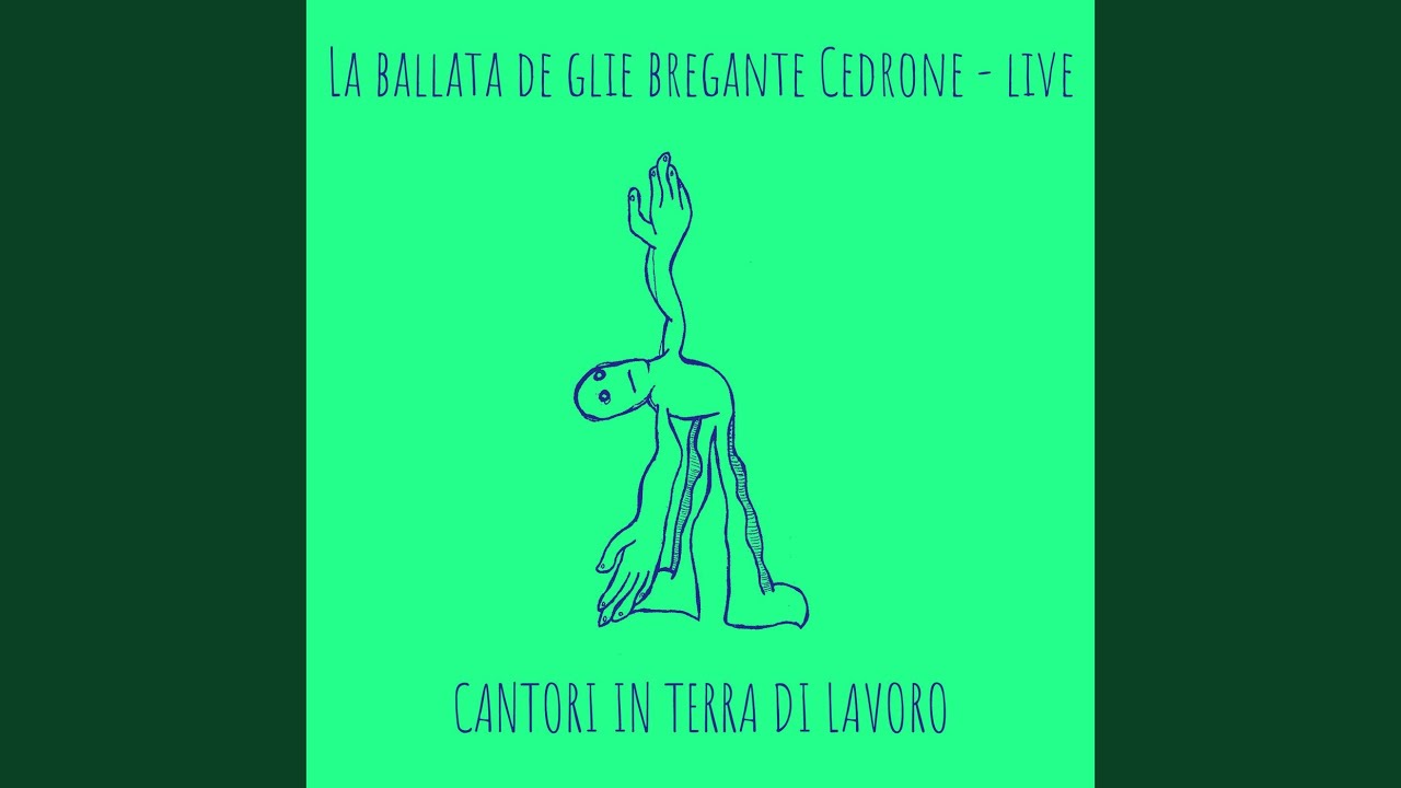 La ballata de glie bregante Cedrone - live