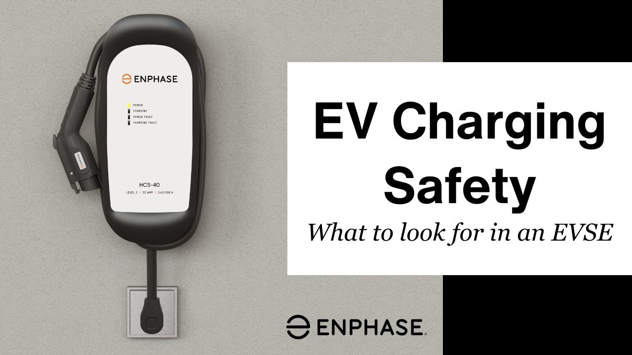 EV Charging Safety: What to Look for in an EVSE