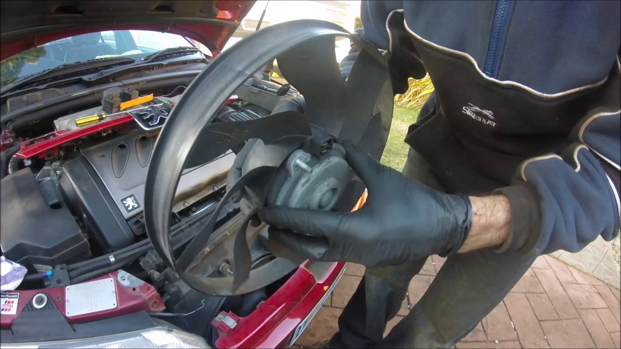 Peugeot 406 V6 3ltr - Radiator Fan Replacement