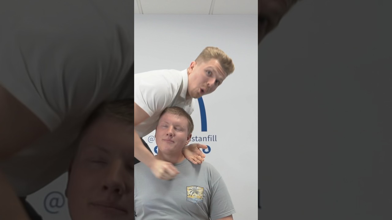 Nervous Adjustment After Car Crash! #neckpain #chiropractor #headaches #backpain