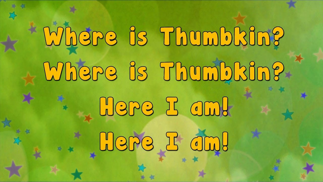 Karaoke - Karaoke - Where is Thumbkin?