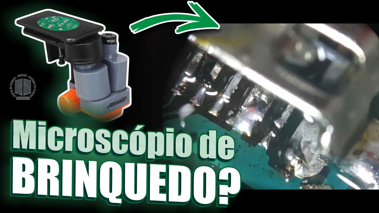 TROCANDO CONECTOR NO MICROSCÓPIO DE BRINQUEDO!? FICOU BOM?Desafio dos INSCRITOS