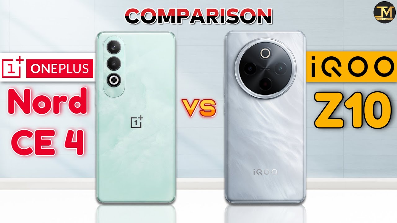 iQOO Z10 vs OnePlus Nord CE 4 : Which Phone is Best❓😯