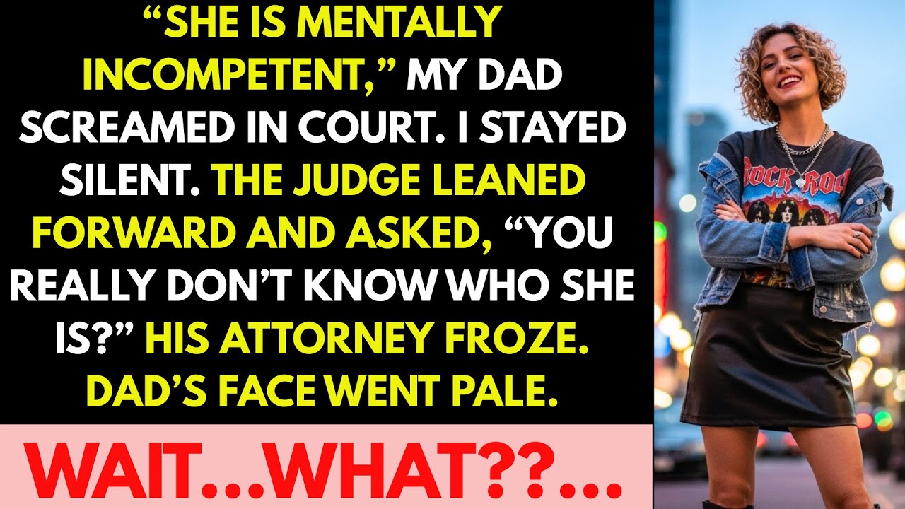 In The Courtroom, My Dad Screamed 