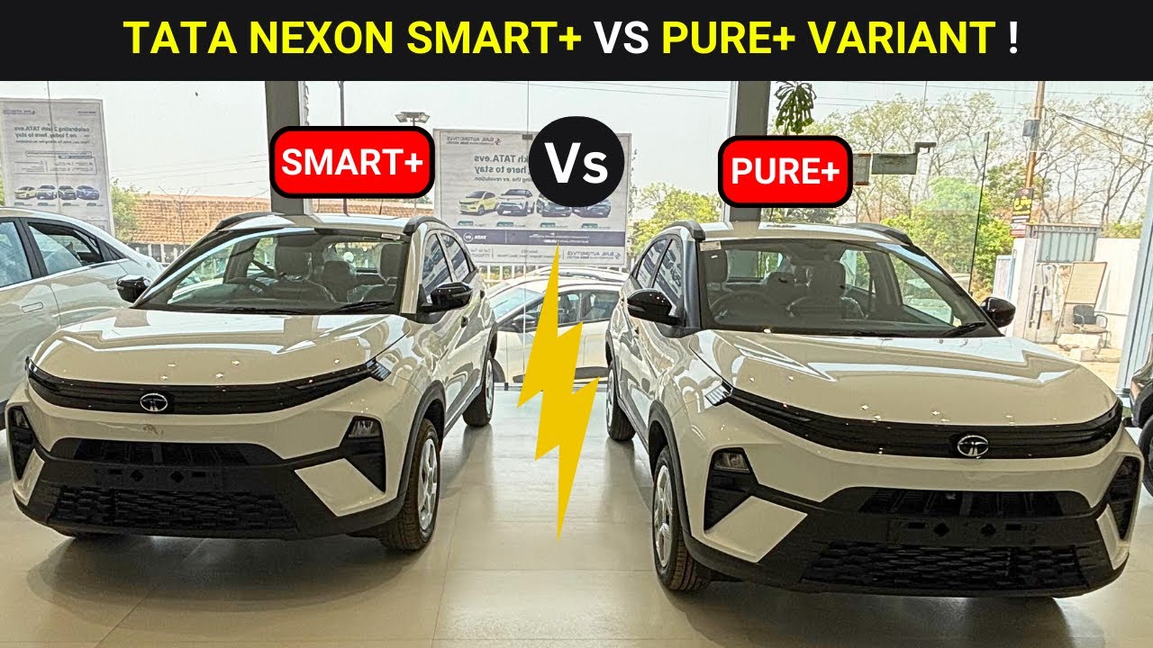 2025 Tata Nexon Smart Plus Vs Tata Nexon Pure Plus ❤️ | Detailed Comparison Review 🔥 | nitin ghule