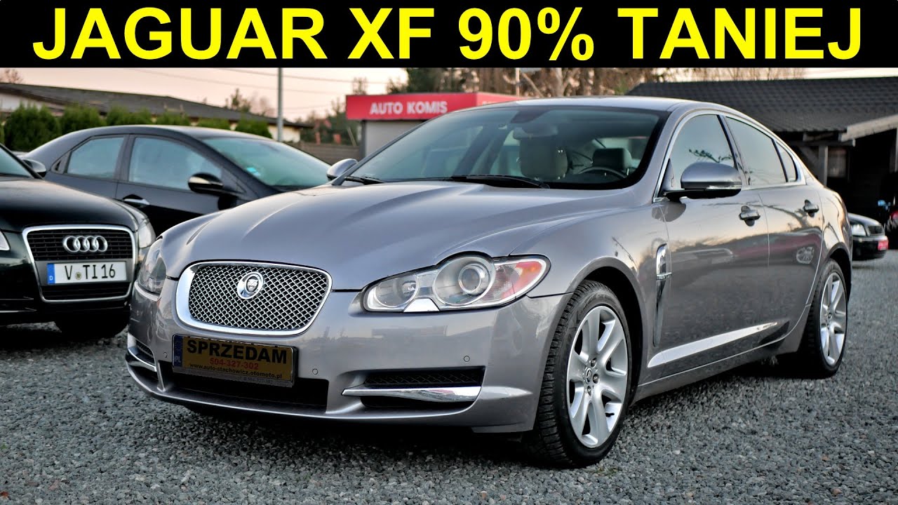 3-litrowy Jaguar XF staniał już 90%