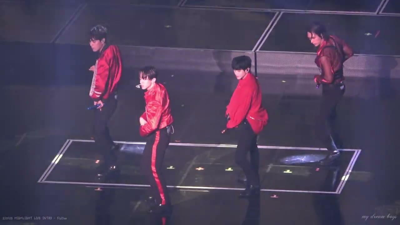 220520 HIGHLIGHT LIVE 2022 INTRO - Fiction (윤두준 양요섭 이기광 손동운)