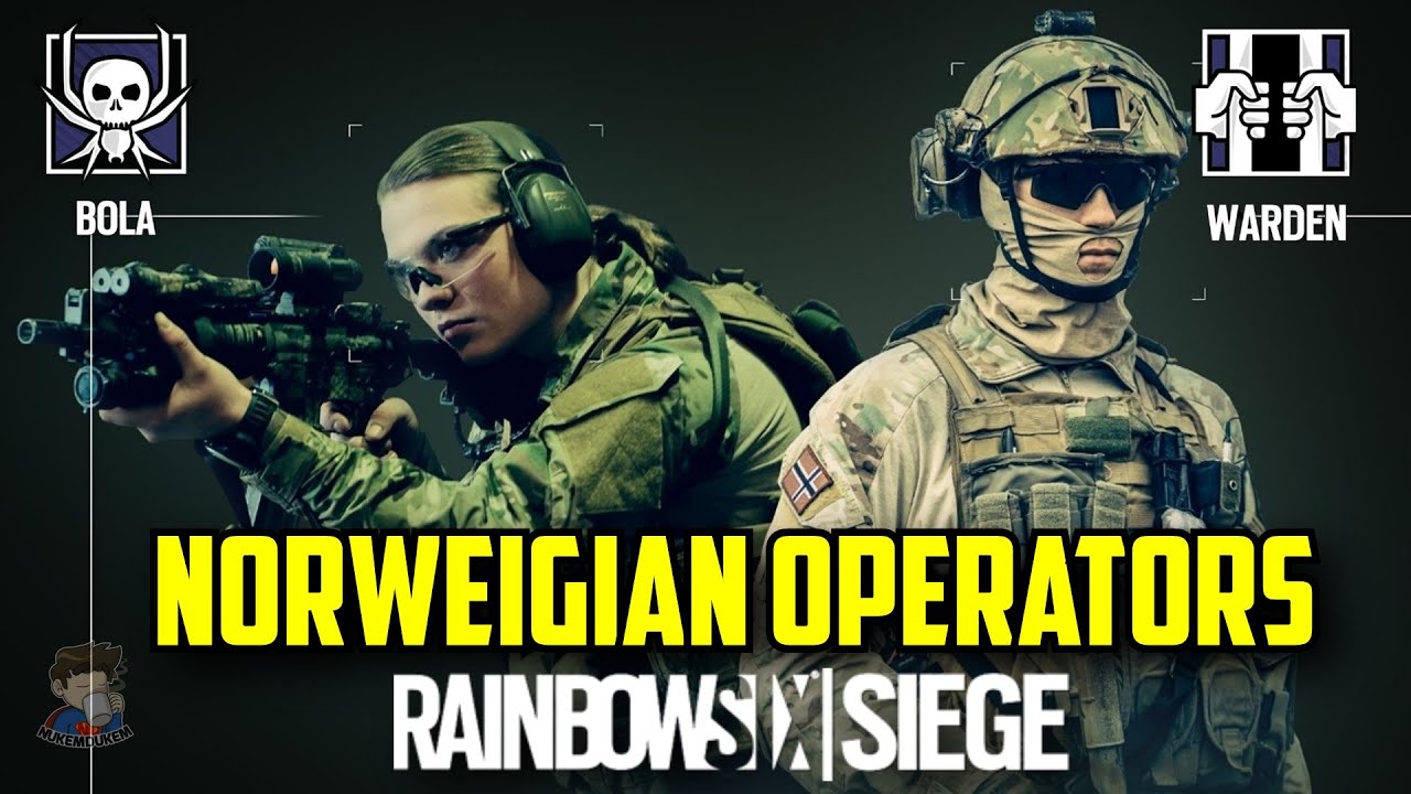 Rainbow Six Siege Norwegian Operators Fan Made Concept Operation Dark Shores Norway