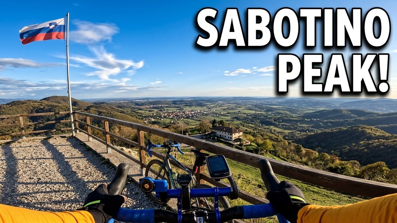 Gravel Bike tra Cormons e Sabotino 🚵 | Discesa spettacolare e paesaggi autunnali nel Brda Sloveno