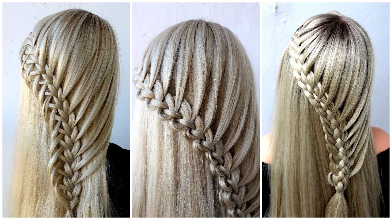 😱 3 LACE BRAIDS THAT EVERY GIRL SHOULD KNOW | HAIR TUTORIAL by ANOTHER BRAID