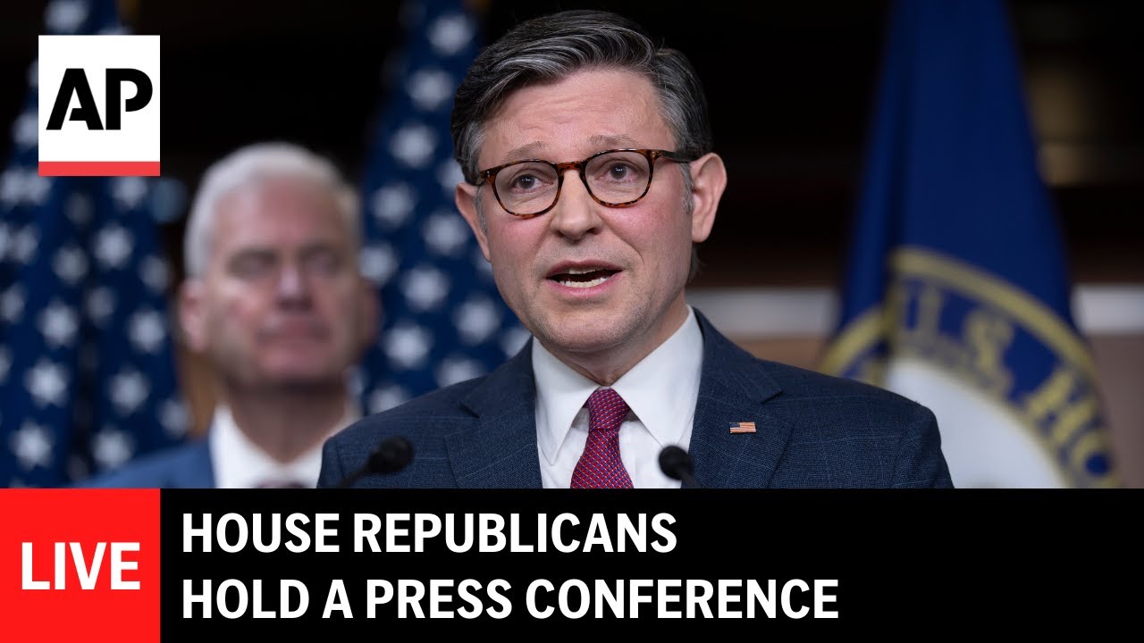LIVE: House Republicans hold a press conference