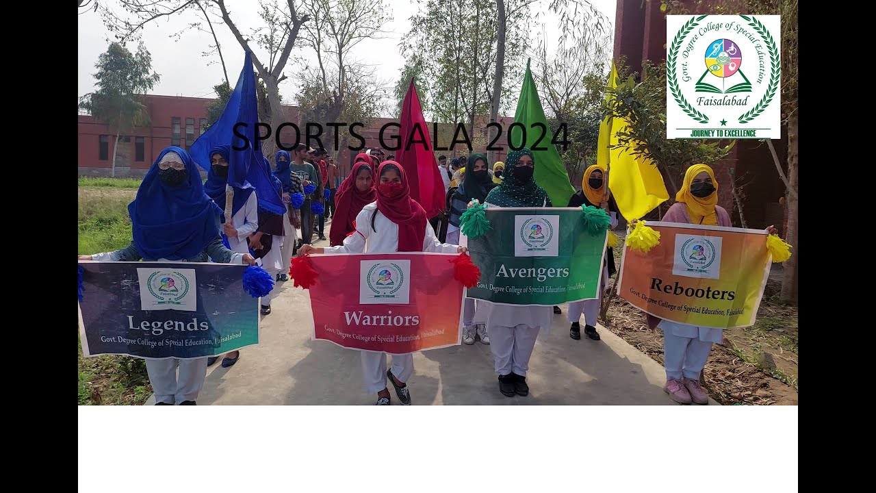 Day1: Sports Gala 2024 Special Education Degree College, Faisalabad