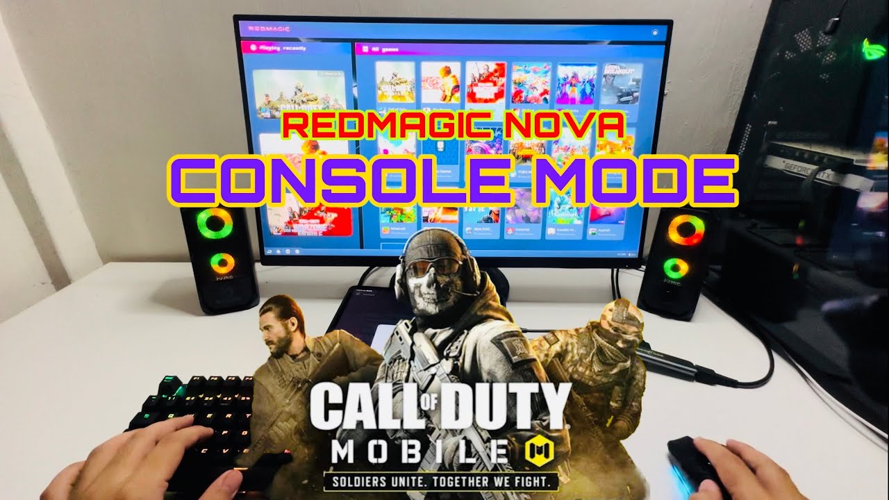 CODM Console Mode on RedMagic Nova: Ultimate Gaming Experience!