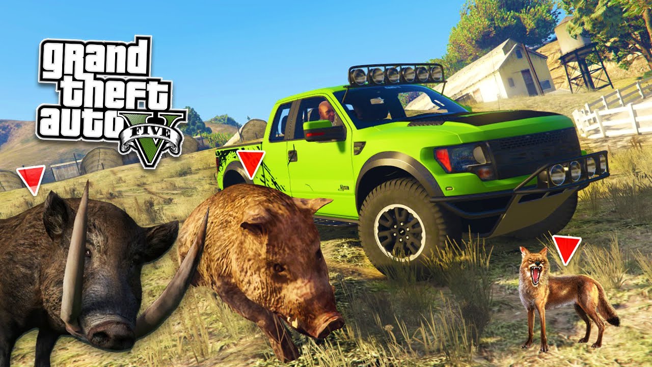 GTA 5 PC Mods - WILDLIFE ANIMAL RESCUE MOD! GTA 5 Animal Rescue Mod Gameplay! (GTA 5 Mods Gameplay)