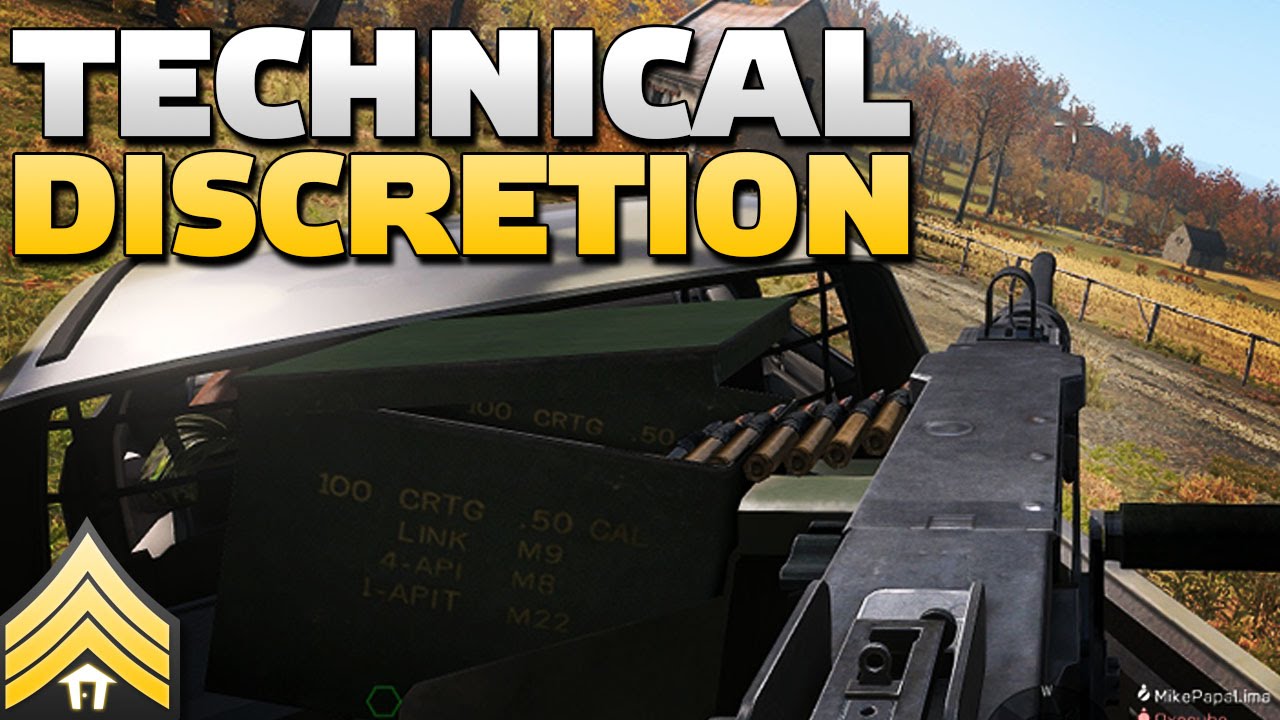 Technical Discretion - Arma 3 Technical Gunner