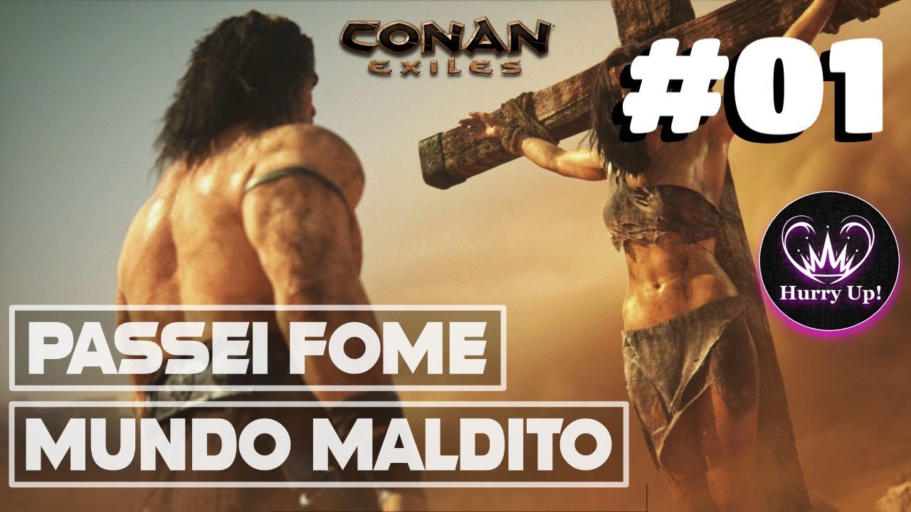 #01 CONAN EXILES | SURVIVAL TENSO | SOLO | SÉRIE GAMEPLAY PT-BR