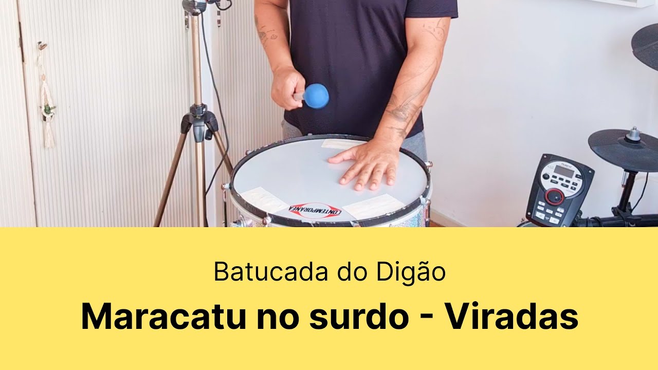 Maracatu no surdo - Viradas