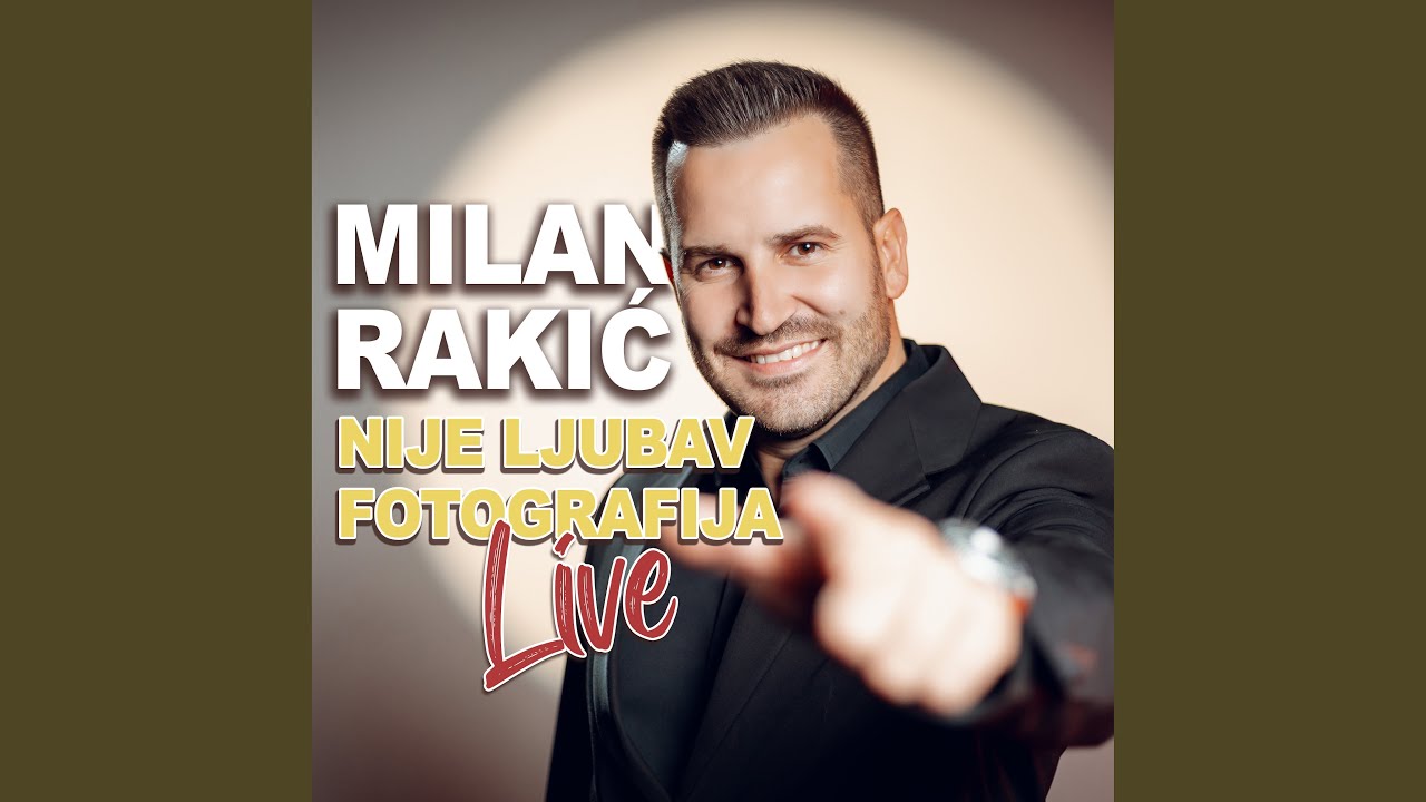 Nije ljubav fotografija (Live 2025)