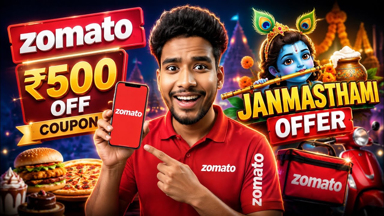 🔥 Zomato Coupon Code Today 2026 🍔 New Offers & Raksha Bandhan Deals | Save More on Food!