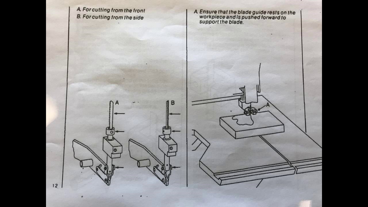 Burgess BK3 & BK3+ Band Saw Manual