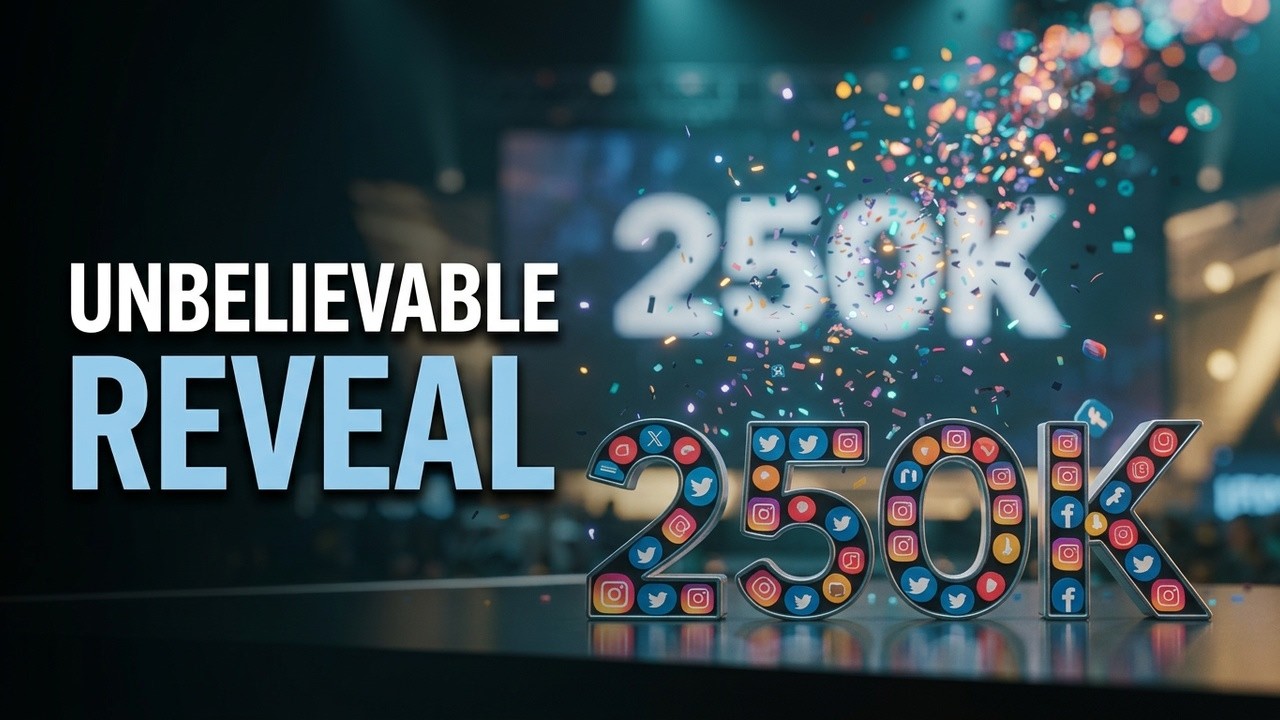 Hitting 250K Followers (You Won't Believe What We're Doing)