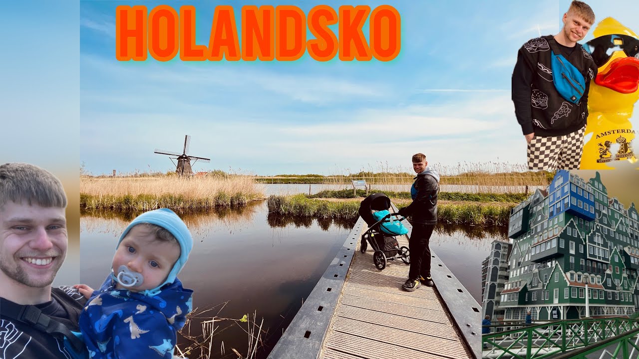 AMSTERDAM A JEHO OKOLÍ. Park se sedmi miliony tulipány Keukenhof.|vlog|