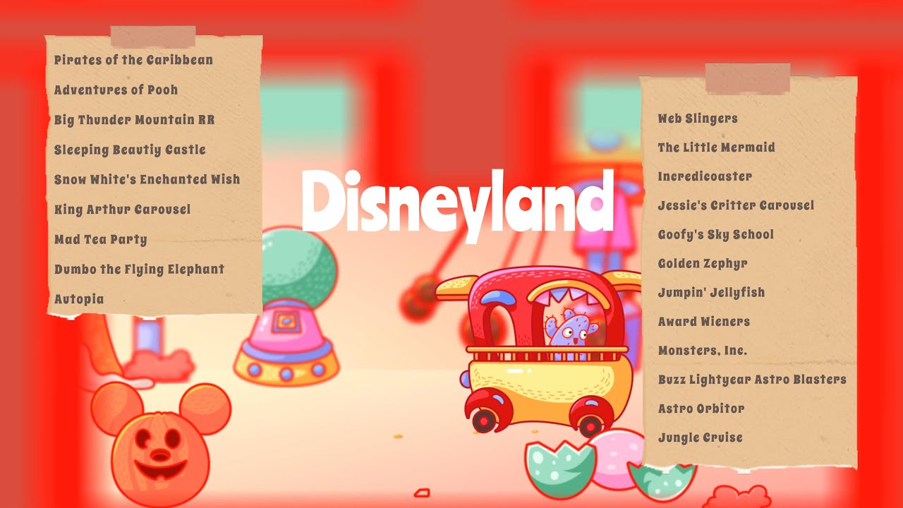 Fun at Disneyland and Disney California Adventure Park