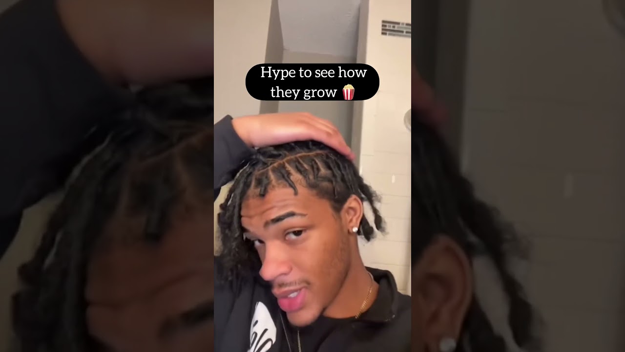 Pushed back taper loc transformation #shorts #hairtips #naturalhair