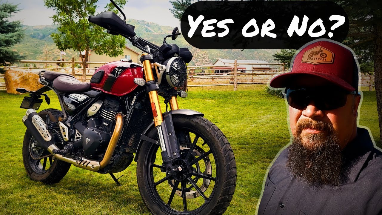 Обзор Triumph Scrambler 400 X: 4 месяца спустя
