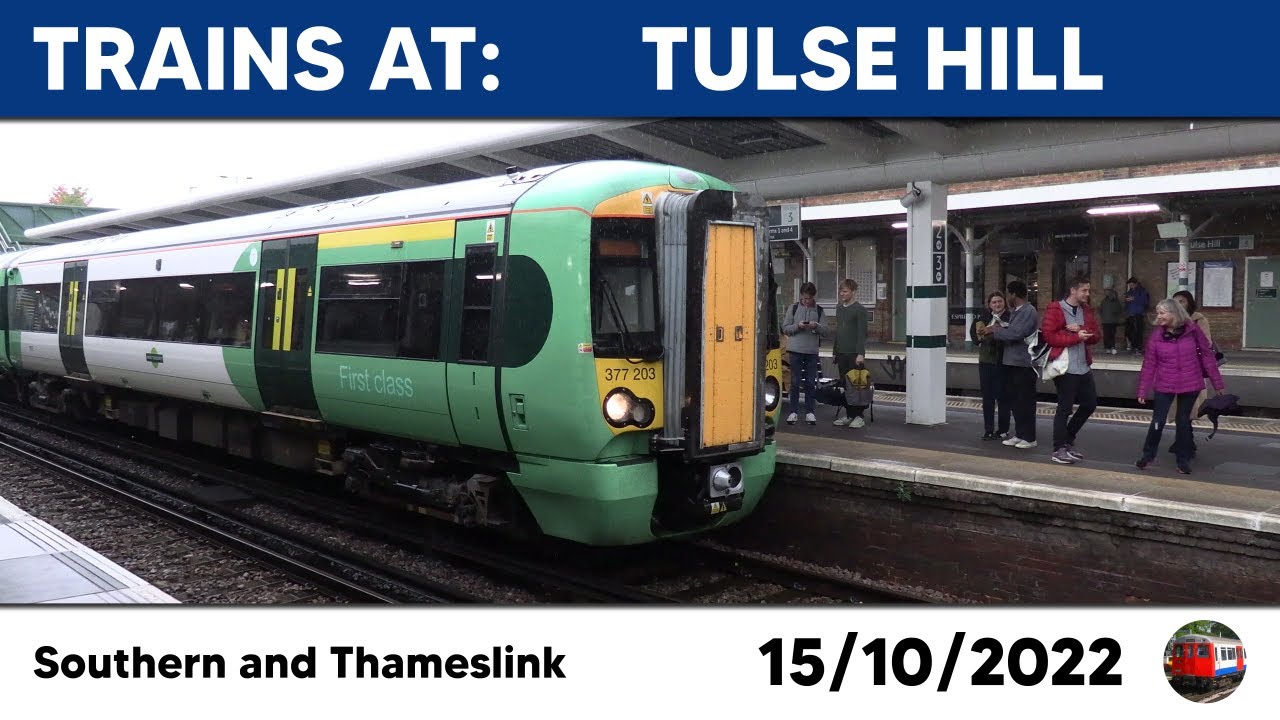 Trains at Tulse Hill 15/10/2022