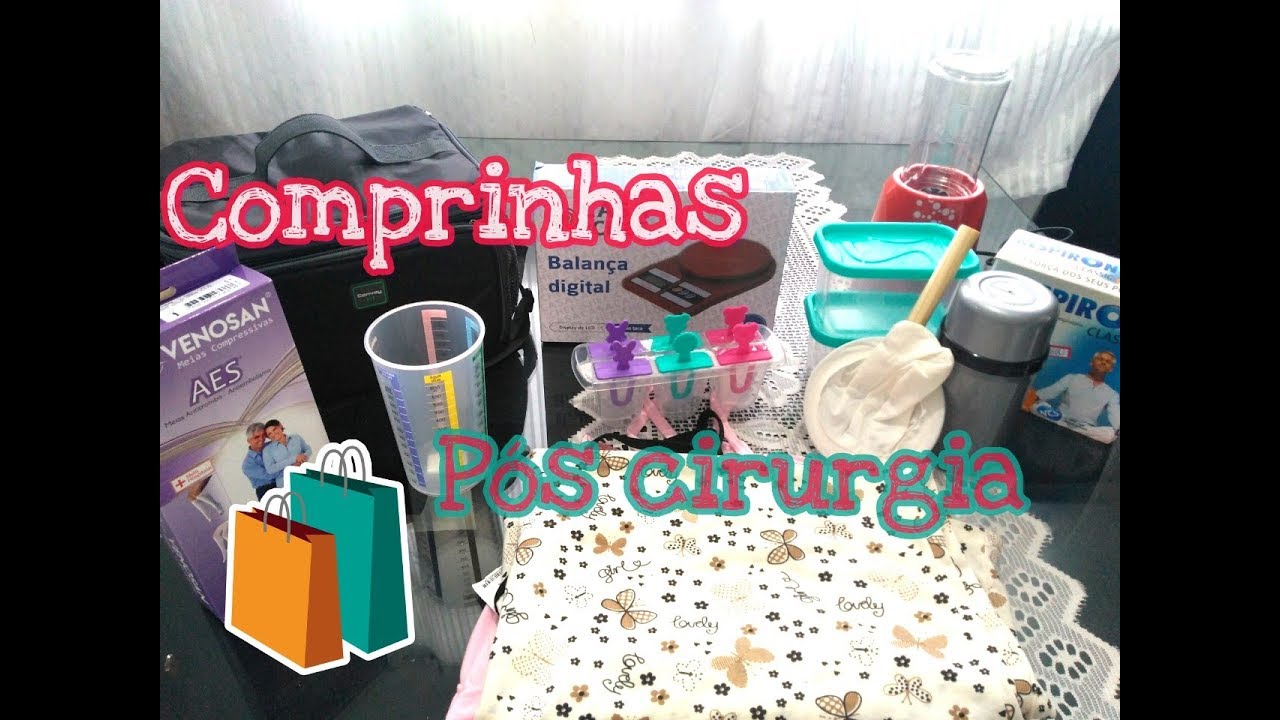 Comprinhas pós cirurgia  #Bariátrica