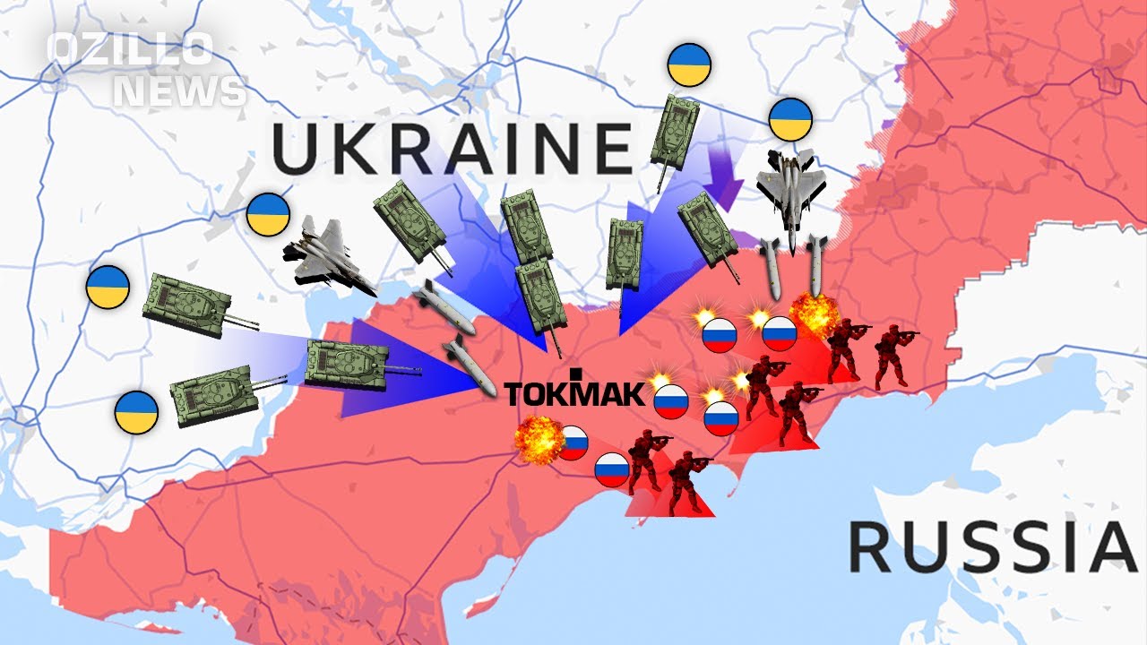 Ukraines st&aelig;rke fremmarch forts&aelig;tter! Vil Ukraine v&aelig;re i stand til at erobre byen Tokmak?