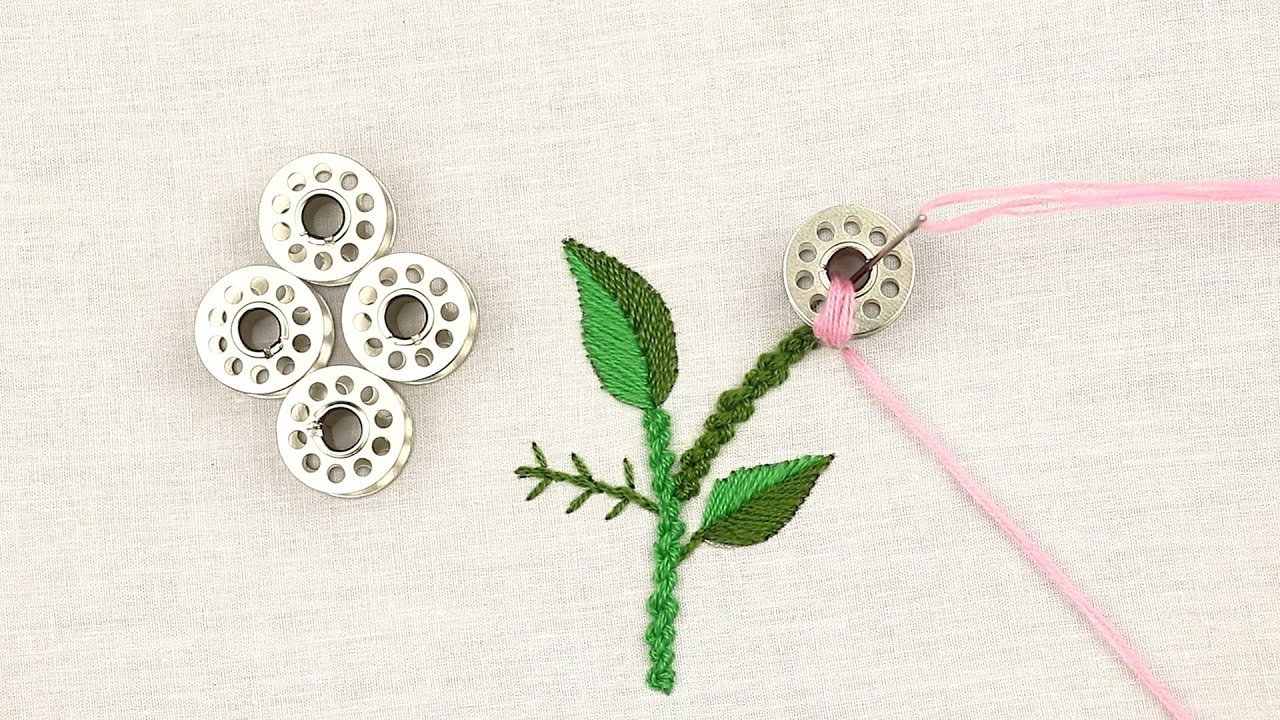 Amazing Flower Craft Ideas with Wool and Bobbins - Embroidery Trick - Sewing Hack - New Wool Design