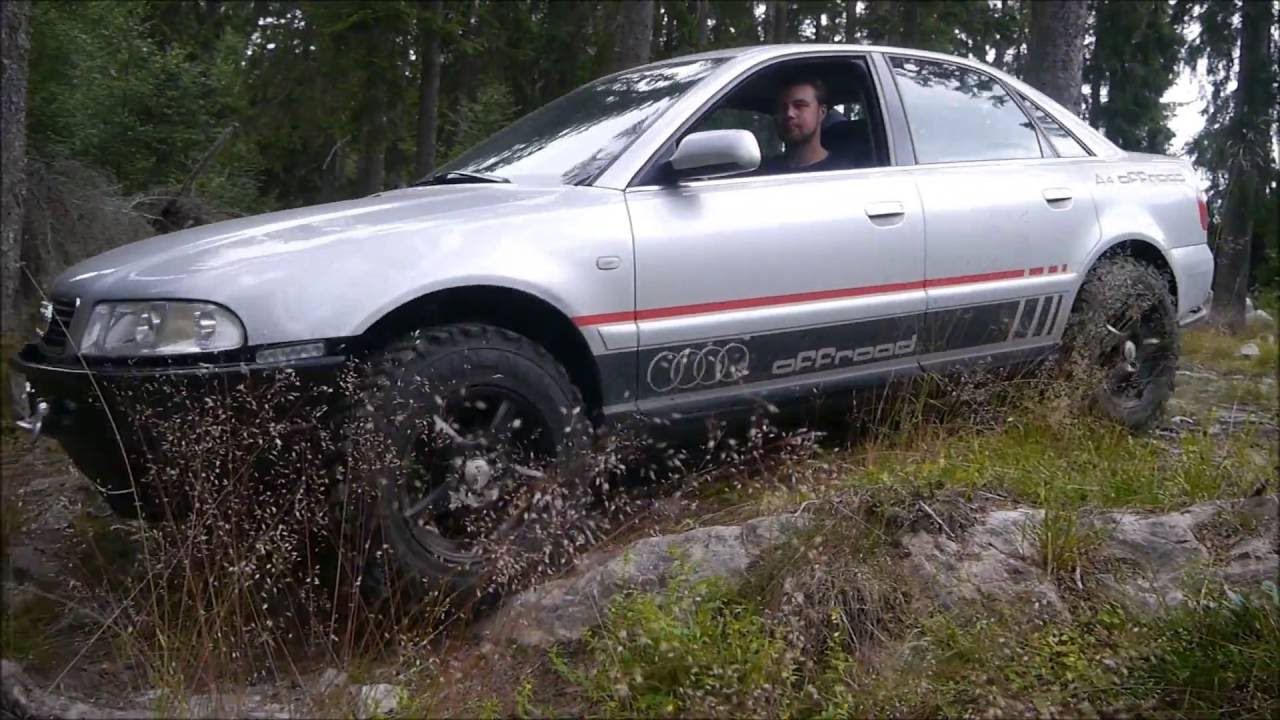 Audi A4 offroad, movie 2, tougher terrain