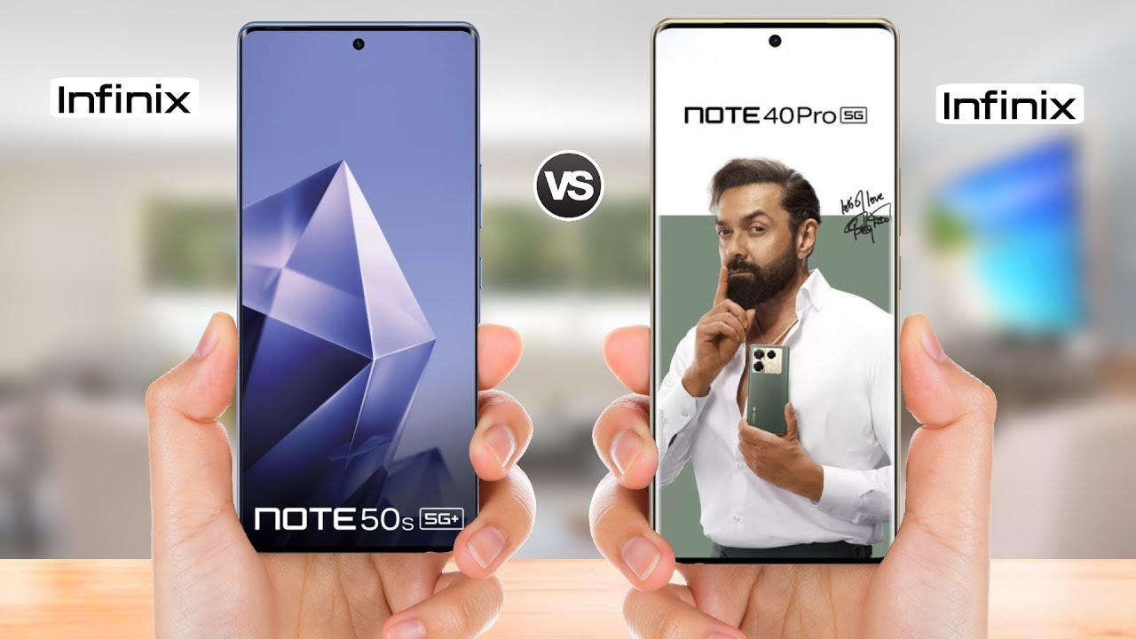 Infinix Note 50s 5G vs Infinix note 40 Pro 5G || Full Comparison
