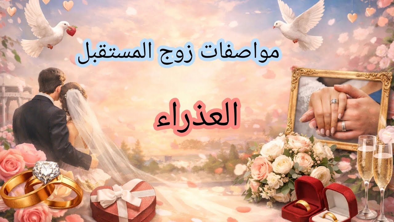 العذراء ♍مواصفات زوج المستقبل 💍وماهي أحرف أسمه؟؟ 